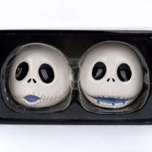 Jack Skellington Heads Salt & Pepper Shaker Set (2018) - ID: 045544956444 Disneyana