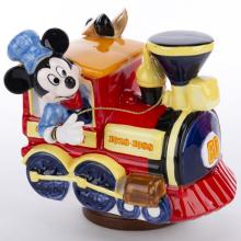Mickey and Minnie 60th Birthday Music Box Figurine (1988) - ID: 299-008 Disneyana