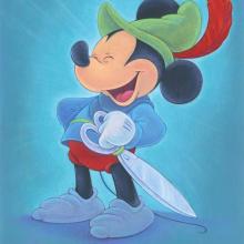 "Happy Hero" Signed and Numbered Limited Edition by Bret Iwan - ID: 556G0005C-REG Disneyana