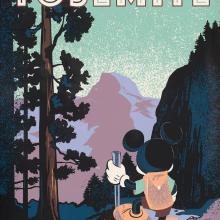 "Yosemite" Signed and Numbered Limited Edition Print by Bret Iwan - ID: 556G0031C-REG Disneyana