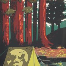 "Sequoia" Signed and Numbered Limited Edition Print by Bret Iwan - ID: 556G0032C-REG Disneyana