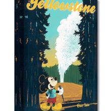 "Yellowstone" Treasures on Canvas Collection Limited Edition Print by Bret Iwan - ID: 556G0033C-SM1 Disneyana