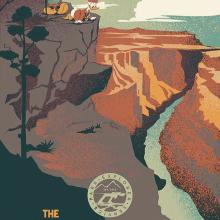 “Grand Canyon” Signed and Numbered Limited Edition Print by Bret Iwan - ID: 556G0037C-REG Disneyana