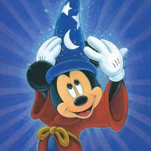 "Magic is in the Air" Signed and Numbered Limited Edition by Bret Iwan - ID: 566G0006C-REG Disneyana