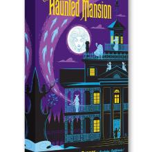 “Disneyland's Haunted Mansion” Treasures on Canvas Collection Limited Edition Print by Eric Tan - ID: 589G0016C-SM1 Disneyana