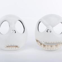 Jack Skellington 10th Anniversary Votive Candle Holders (2003) - ID: 634482321430 Disneyana