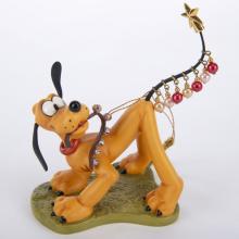 'Pluto Helps Decorate' Holiday Ornament - ID: 761880411132 Disneyana