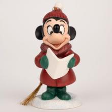 Minnie Mouse 'Caroler Minnie' Ornament (1998) - ID: 761880413112 Disneyana