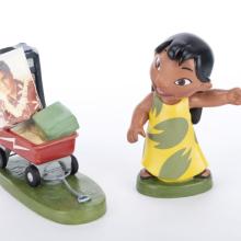 Lilo with Wagon 'Elvis Presley Was A Model Citizen' Figurine - ID: 761880462127 Disneyana