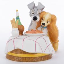 Lady and the Tramp 'You Make the Ordinary, Extraordinary' Figurine (2012) - ID: 875555017359 Disneyana