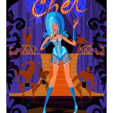 Cher Deluxe Limited Edition Print by Alan Bodner - ID: AB0035DP Alan Bodner
