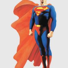 DC Heroes: Superman Giclee on Paper Limited Edition by Alex Ross (2024) - ID: AR0361P Alex Ross