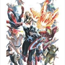 Avengers Invaders Giclee on Paper Limited Edition by Alex Ross (2024) - ID: AR0366P Alex Ross