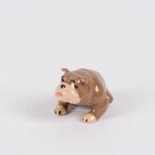 Lady and the Tramp Bully Ceramic Figurine by Hagen Renaker (c.1950s) - ID: Hagen00016bull Disneyana
