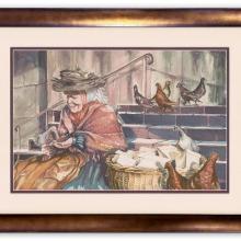 Mary Poppins "Steps of St. Paul's" Signed and Numbered Limited Edition Print by Tony Baxter - ID: 688G0002P-REG Disneyana