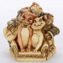 The Aristocats Figurine Trinket Box (2000) - ID: WDWRAC Disneyana