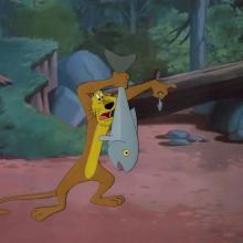 Hook, Lion, and Sinker Louie the Mountain Lion Production Cel (1950) - ID: apr22266 Walt Disney