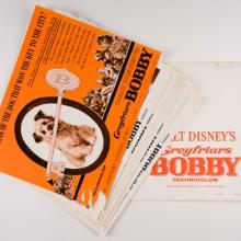1961 Greyfriars Bobby Set of (8) Lobby Cards  - ID: apr23287 Walt Disney