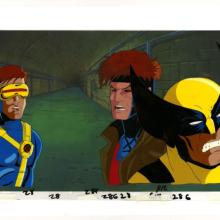 X-Men Out of the Past, Part Two Production Cel Setup (1994) - ID: apr24107 Marvel