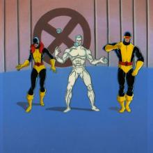 X-Men Cold Comfort First Class Team Production Cel Setup (1995) - ID: apr24112 Marvel