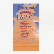 Disneyland Hotel Length of Stay Passport Ticket (c.1990s) - ID: aug22129 Disneyana