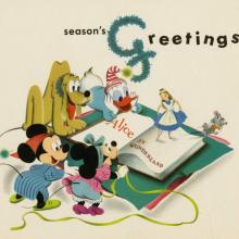 Walt Disney Studios Christmas Card (1950) - ID: dec22078 Walt Disney