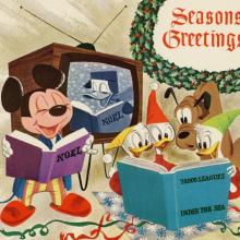 Walt Disney Studios Christmas Card (1954) - ID: dec22082 Walt Disney