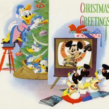 Walt Disney Studios Christmas Card (1956) - ID: dec22083 Walt Disney