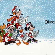 Walt Disney Company Christmas Card (1989) - ID: dec22196 Walt Disney
