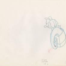 Aquaman Storm the Seahorse Production Drawing (c.1960s) - ID: dec22262 Filmation