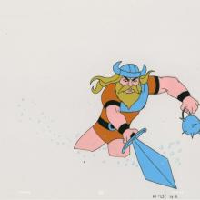 Aquaman The Return of Nepto Viking Production Cel and Drawing (1967) - ID: dec22263 Filmation