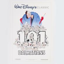 101 Dalmatians Re-release Promotional One-Sheet Poster (1991) - ID: dec23014 Walt Disney