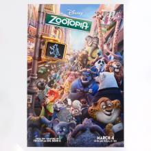 Zootopia Promotional One-Sheet Poster (2016) - ID: dec23016 Walt Disney