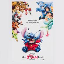 Lilo and Stitch Promotional One-Sheet Poster (2002) - ID: dec23019 Walt Disney