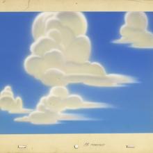Fantasia Cloudy Sky Original Development Painting  - ID: decfantasia20152 Walt Disney