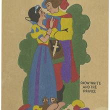 Snow White and the Seven Dwarfs Snow White and the Prince Felt (1938) - ID: feb23207 Walt Disney