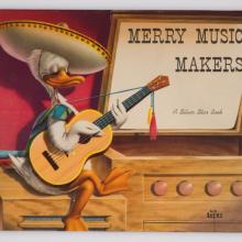 1952 Merry Music Makers Hardcover Children's Book - ID: feb23264 Disneyana