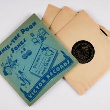 1939 Winnie the Pooh Songs Set of 78 RPM Records - ID: feb23294 Disneyana