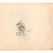 Mickey Mouse Around the World in 80 Minutes Production Drawing (1931) - ID: feb24078 Walt Disney