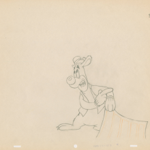 1947 MGM "Hound Hunters" George and Junior Production Drawing (1947) - ID: feb24081 MGM