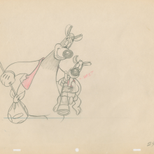 MGM George and Junior Henpecked Hoboes Production Drawing (1946) - ID: feb24083 MGM