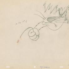 MGM Slap Happy Lion Production Drawing (1947) - ID: feb24089 MGM