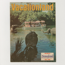 Disneyland Vacationland Magazine (Fall 1965) - ID: feb24133 Disneyana