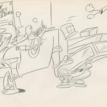 Mighty Mouse: The New Adventures Development Drawing - ID: feb24163 Ralph Bakshi
