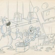 Mighty Mouse: The New Adventures Development Drawing - ID: feb24166 Ralph Bakshi