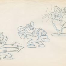 Mighty Mouse: The New Adventures Development Drawing - ID: feb24167 Ralph Bakshi
