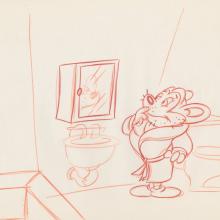 Mighty Mouse: The New Adventures Development Drawing - ID: feb24180 Ralph Bakshi