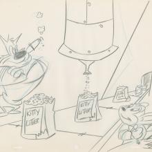Mighty Mouse: The New Adventures Development Drawing - ID: feb24184 Ralph Bakshi