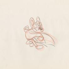 Mighty Mouse: The New Adventures Development Drawing - ID: feb24185 Ralph Bakshi