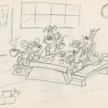 Mighty Mouse: The New Adventures Development Drawing - ID: feb24189 Ralph Bakshi